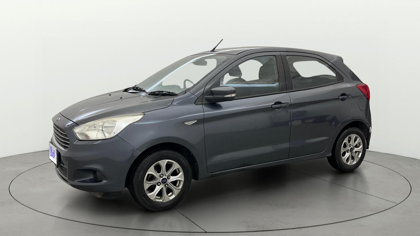 2016 Ford New Figo TITANIUM 1.5 PETROL AT, Petrol, Automatic, 58,669 km, Left Front Diagonal