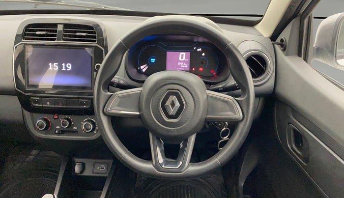 2021 Renault Kwid RXT 1.0 (O), Petrol, Manual, 16,482 km, Steering Wheel Close Up