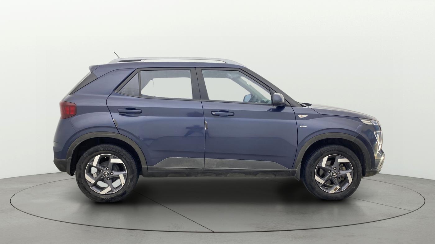 2022 Hyundai VENUE S (O) 1.0 Turbo Petrol DCT, Petrol, Automatic, 27,906 km, Right Side View