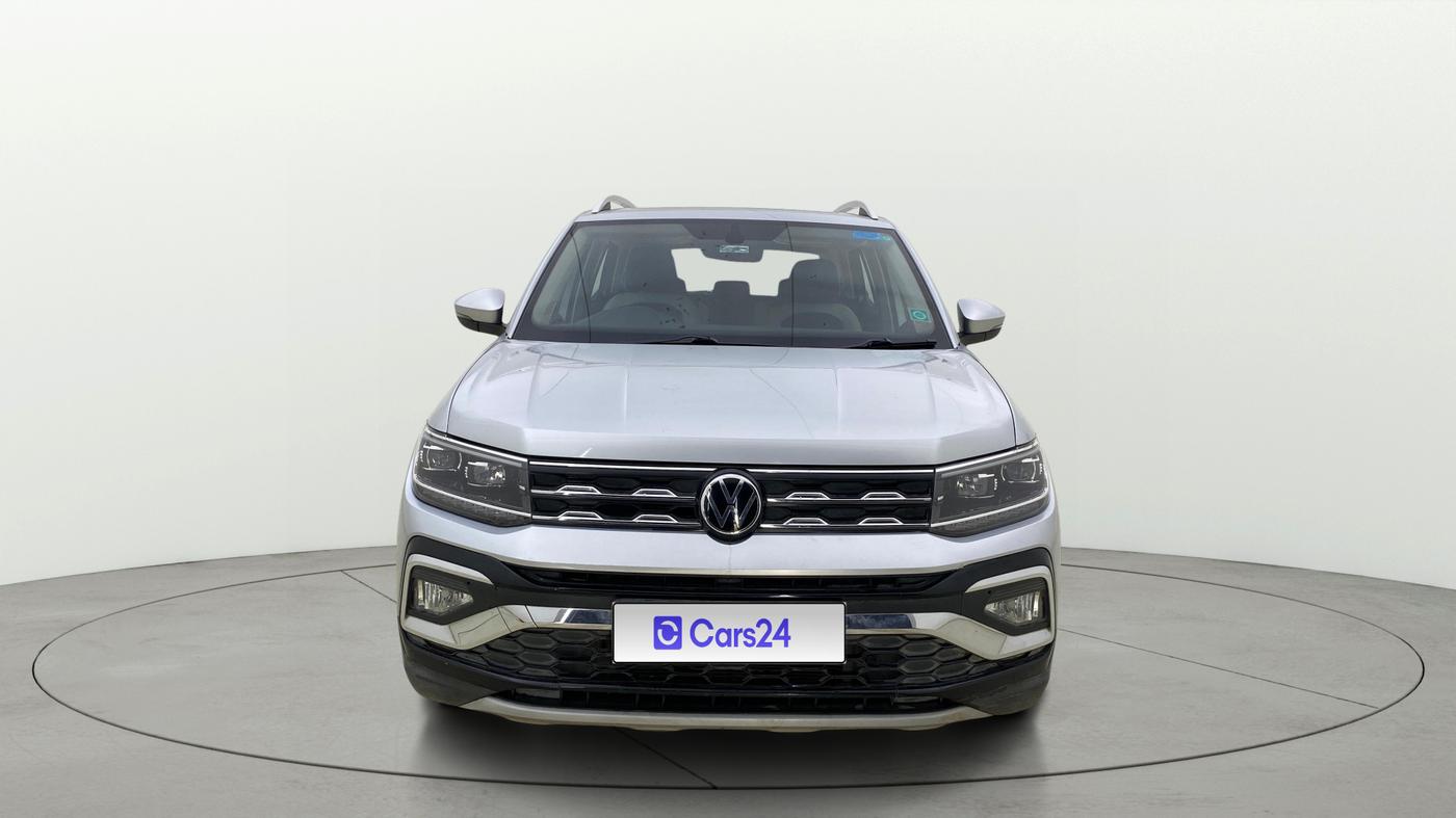 2022 Volkswagen TAIGUN TOPLINE 1.0 TSI AT, Petrol, Automatic, 44,841 km, Front