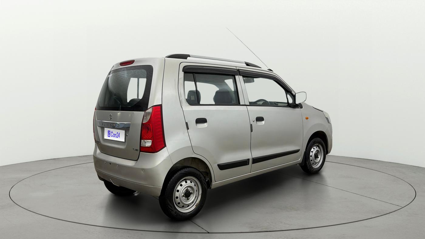 2015 Maruti Wagon R 1.0 LXI, Petrol, Manual, 60,380 km, Right Back Diagonal