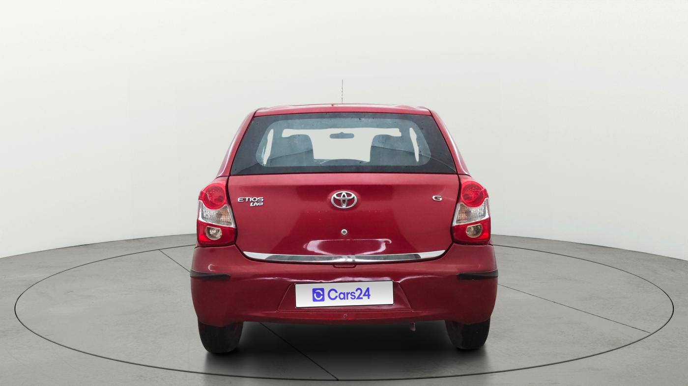 2013 Toyota Etios Liva G, Petrol, Manual, 45,754 km, Back/Rear