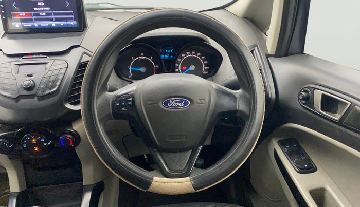 2017 Ford Ecosport TREND 1.5L DIESEL, Diesel, Manual, 81,708 km, Steering Wheel Close Up