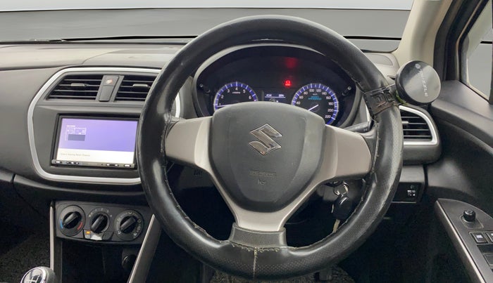 2020 Maruti S Cross SIGMA 1.5, Petrol, Manual, 1,14,919 km, Steering Wheel Close Up