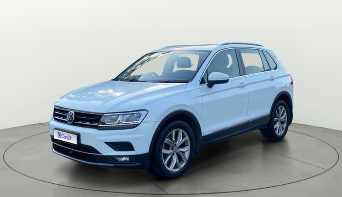 2018 Volkswagen TIGUAN HIGHLINE TDI AT, Diesel, Automatic, 1,43,834 km, Left Front Diagonal