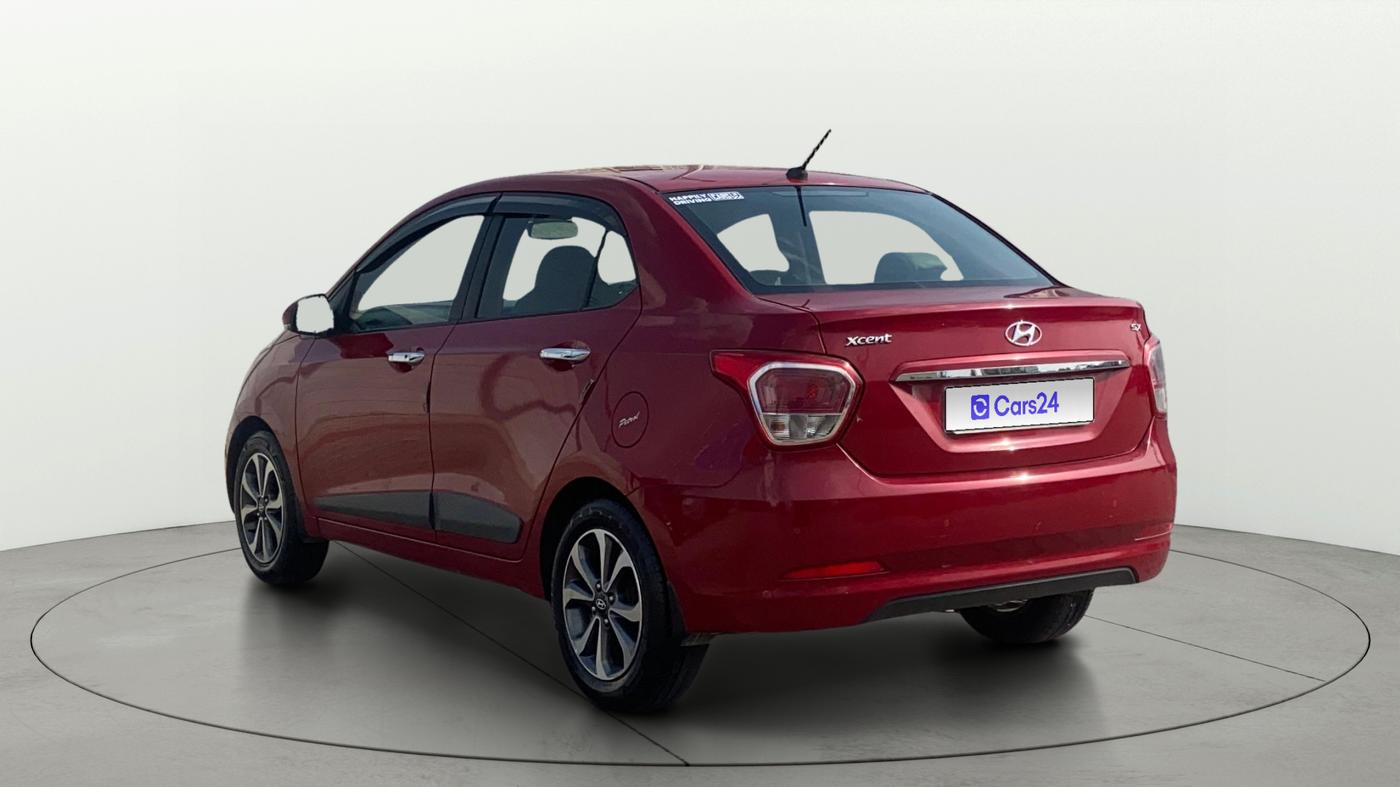 2014 Hyundai Xcent SX 1.2 (O), Petrol, Manual, 40,162 km, Left Back Diagonal