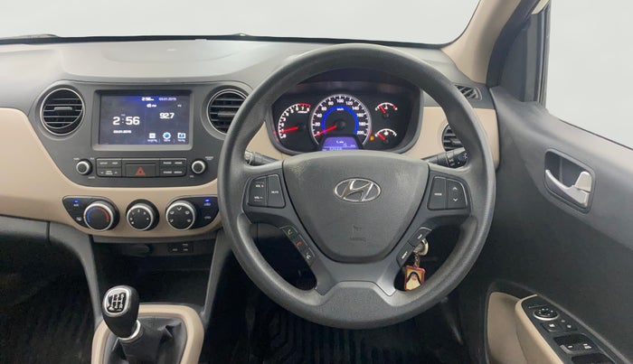 2018 Hyundai Grand i10 SPORTZ 1.2 KAPPA VTVT, Petrol, Manual, 32,564 km, Steering Wheel Close Up