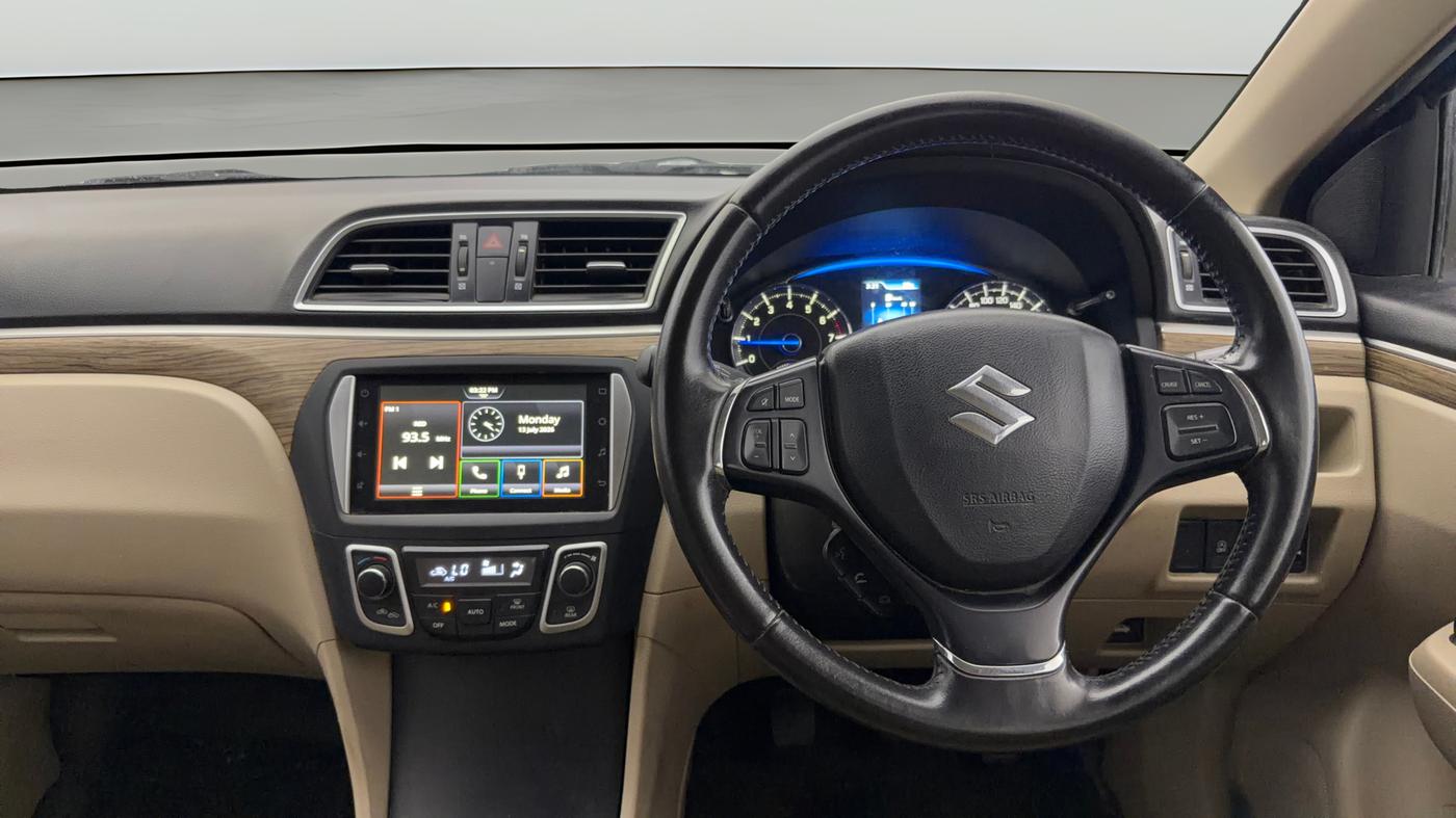 2023 Maruti Ciaz ALPHA 1.5 SHVS PETROL, Petrol, Manual, 62,558 km, Steering Wheel Close Up