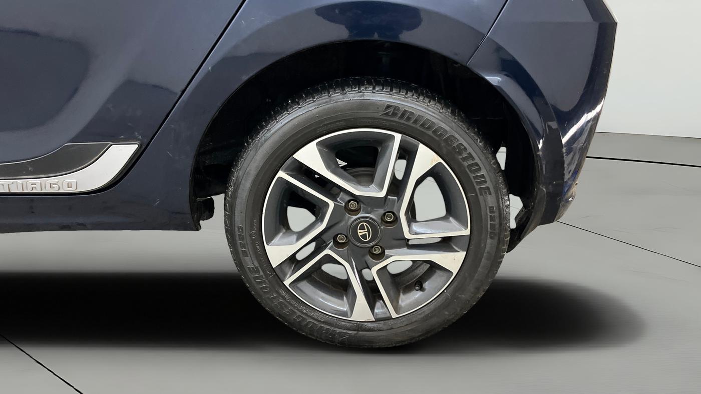 2022 Tata Tiago XZA PLUS PETROL, Petrol, Automatic, 47,483 km, Left Rear Wheel