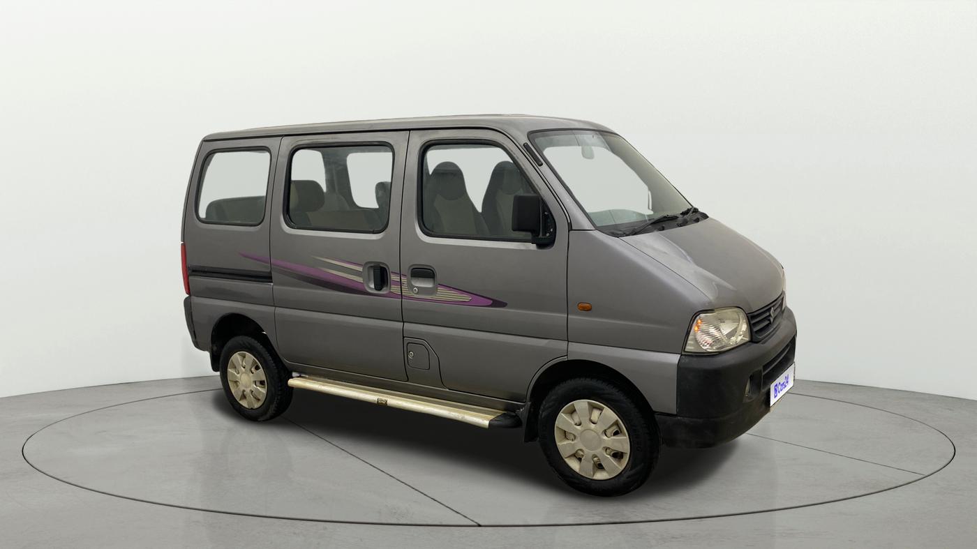 2013 Maruti Eeco 5 STR WITH A/C+HTR, Petrol, Manual, 77,474 km, Right Front Diagonal