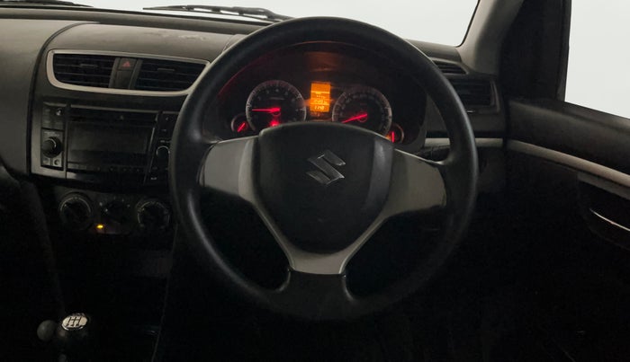 2015 Maruti Swift VXI, Petrol, Manual, 1,04,882 km, Steering Wheel Close Up