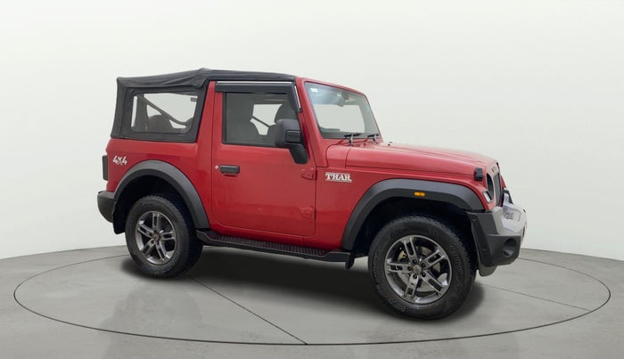 2021 Mahindra Thar LX  P 4WD AT CONVERTIBLE, Petrol, Automatic, 14,174 km, Right Front Diagonal