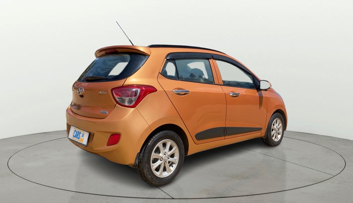 2015 Hyundai Grand i10 ASTA AT 1.2 KAPPA VTVT, Petrol, Automatic, 56,860 km, Right Back Diagonal