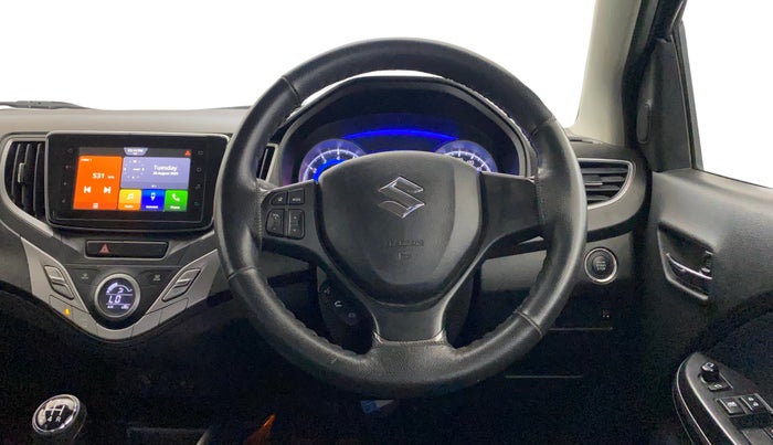 2020 Maruti Baleno ZETA PETROL 1.2, Petrol, Manual, 27,111 km, Steering Wheel Close Up
