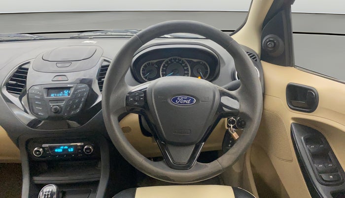 2017 Ford Figo Aspire TITANIUM1.5 DIESEL, Diesel, Manual, 1,04,444 km, Steering Wheel Close Up