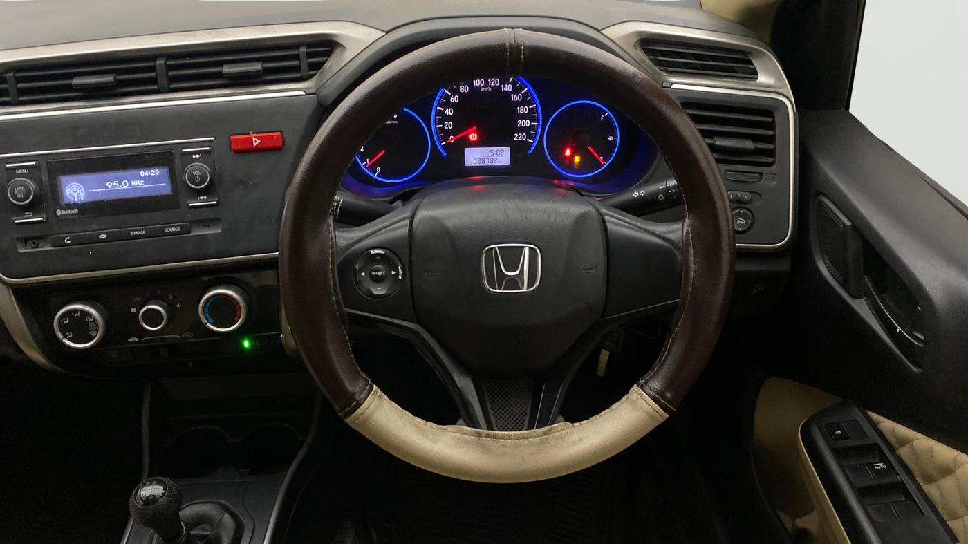 2014 Honda City 1.5L I-DTEC SV, Diesel, Manual, 88,740 km, Steering Wheel Close Up