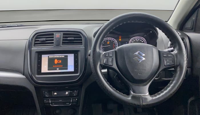 2022 Maruti Vitara Brezza ZXI, Petrol, Manual, 29,185 km, Steering Wheel Close Up