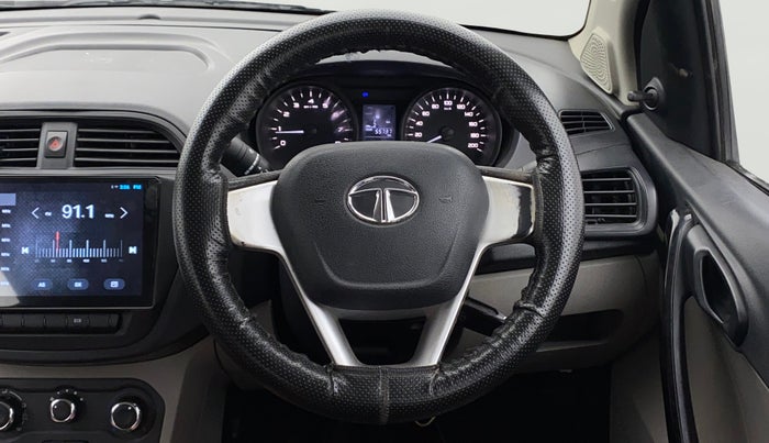 2016 Tata Tiago XM PETROL, Petrol, Manual, 55,733 km, Steering Wheel Close Up