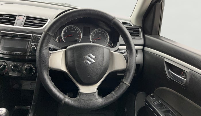 2015 Maruti Swift VXI, Petrol, Manual, 16,819 km, Steering Wheel Close Up