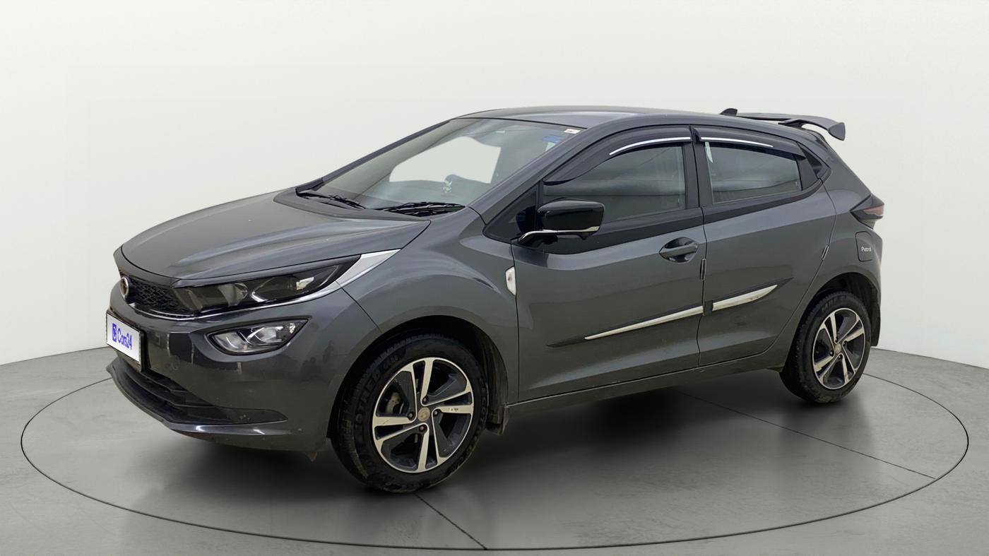 2024 Tata ALTROZ XZA Lux, Petrol, Automatic, 17,688 km, Left Front Diagonal