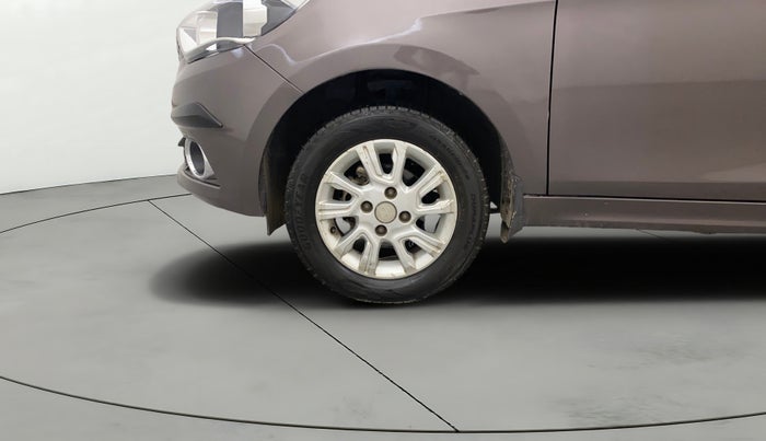 2018 Tata Tiago XZA PETROL, Petrol, Automatic, 57,579 km, Left Front Wheel
