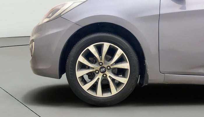 2014 Hyundai Verna FLUIDIC 1.6 VTVT SX, Petrol, Manual, 62,685 km, Left Front Wheel