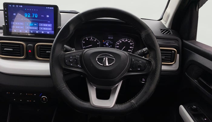 2022 Tata PUNCH ACCOMPLISHED AMT, Petrol, Automatic, 46,051 km, Steering Wheel Close Up