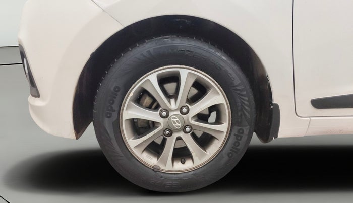 2016 Hyundai Grand i10 ASTA (O) 1.2 KAPPA VTVT, Petrol, Manual, 83,338 km, Left Front Wheel