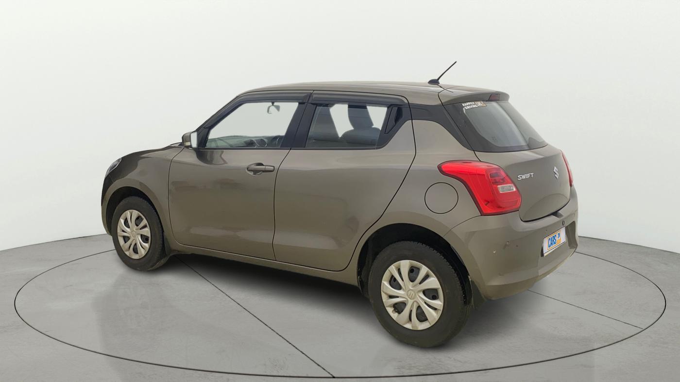 2020 Maruti Swift VXI AMT, Petrol, Automatic, 7,372 km, Left Back Diagonal