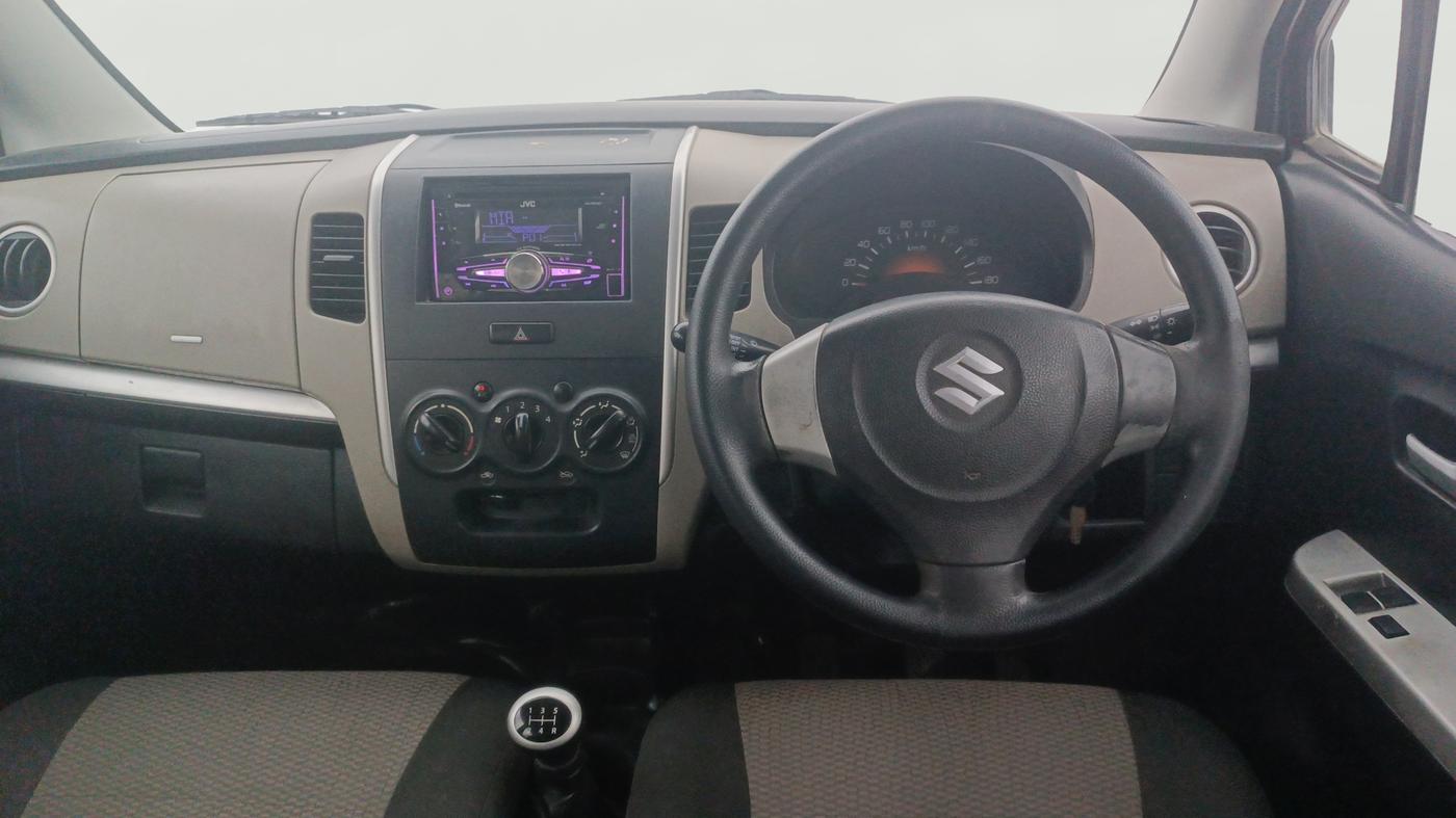 2015 Maruti Wagon R 1.0 LXI, Petrol, Manual, 1,05,123 km, Steering Wheel Close Up