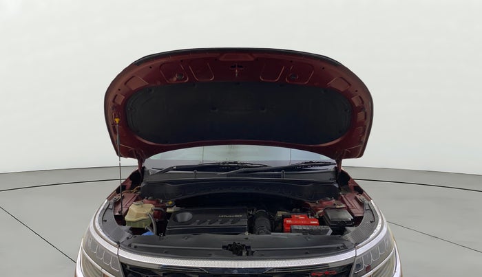 2020 KIA SELTOS GTX PLUS 1.4 PETROL DCT DUAL TONE, Petrol, Automatic, 1,25,137 km, Open Bonet