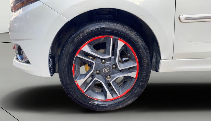 2017 Tata TIGOR XZ (O) PETROL, Petrol, Manual, 63,957 km, Left Front Wheel