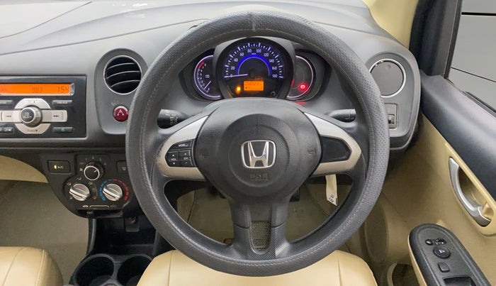 2015 Honda Amaze 1.2L I-VTEC VX, Petrol, Manual, 58,488 km, Steering Wheel Close Up