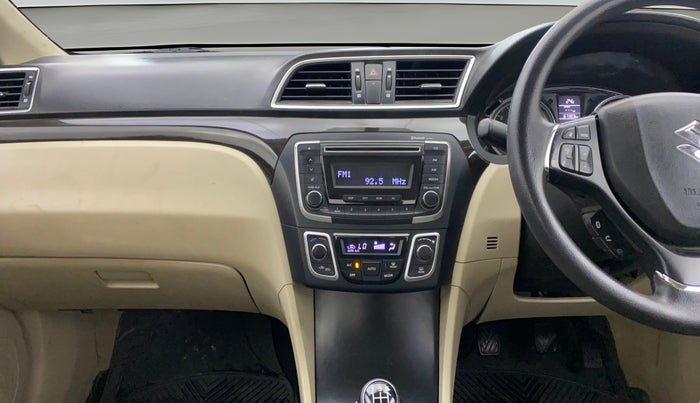 2017 Maruti Ciaz DELTA 1.4 MT PETROL, Petrol, Manual, 67,271 km, Air Conditioner