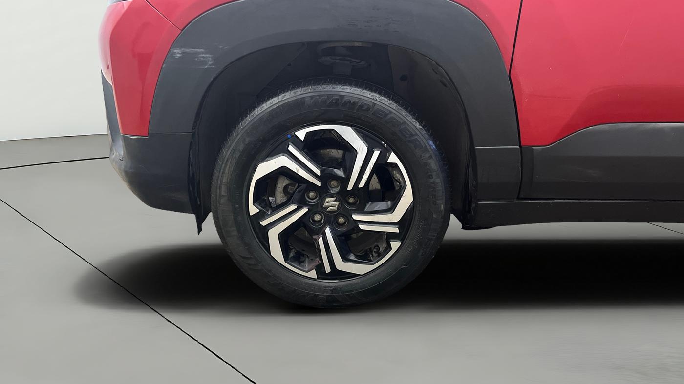 2023 Maruti BREZZA ZXI + SMART HYBRID, Petrol, Manual, 37,195 km, Left Front Wheel