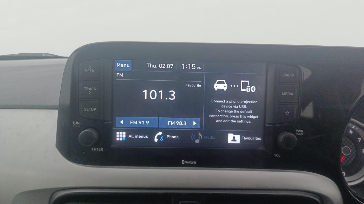 2019 Hyundai GRAND I10 NIOS SPORTZ AMT 1.2 KAPPA VTVT, Petrol, Automatic, 77,582 km, Air Conditioner