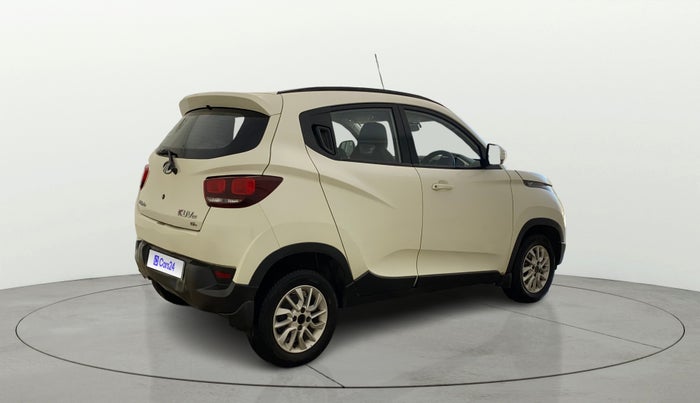 2017 Mahindra Kuv100 K6 PLUS 6 STR, Petrol, Manual, 1,23,281 km, Right Back Diagonal
