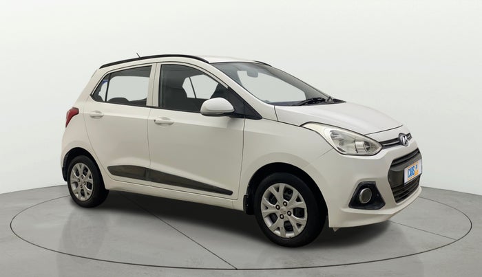 2015 Hyundai Grand i10 SPORTZ 1.2 KAPPA VTVT, Petrol, Manual, 82,415 km, Right Front Diagonal