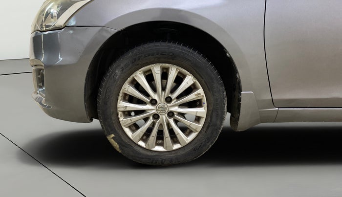 2015 Maruti Ciaz ZXI, Petrol, Manual, 96,632 km, Left Front Wheel