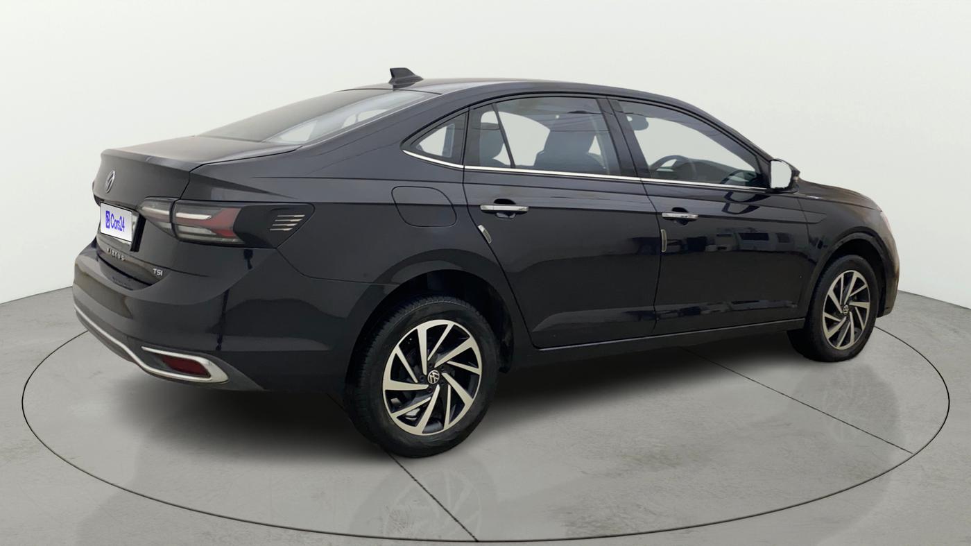 2024 Volkswagen VIRTUS TOPLINE TSI 1.0 AT, Petrol, Automatic, 25,122 km, Right Back Diagonal