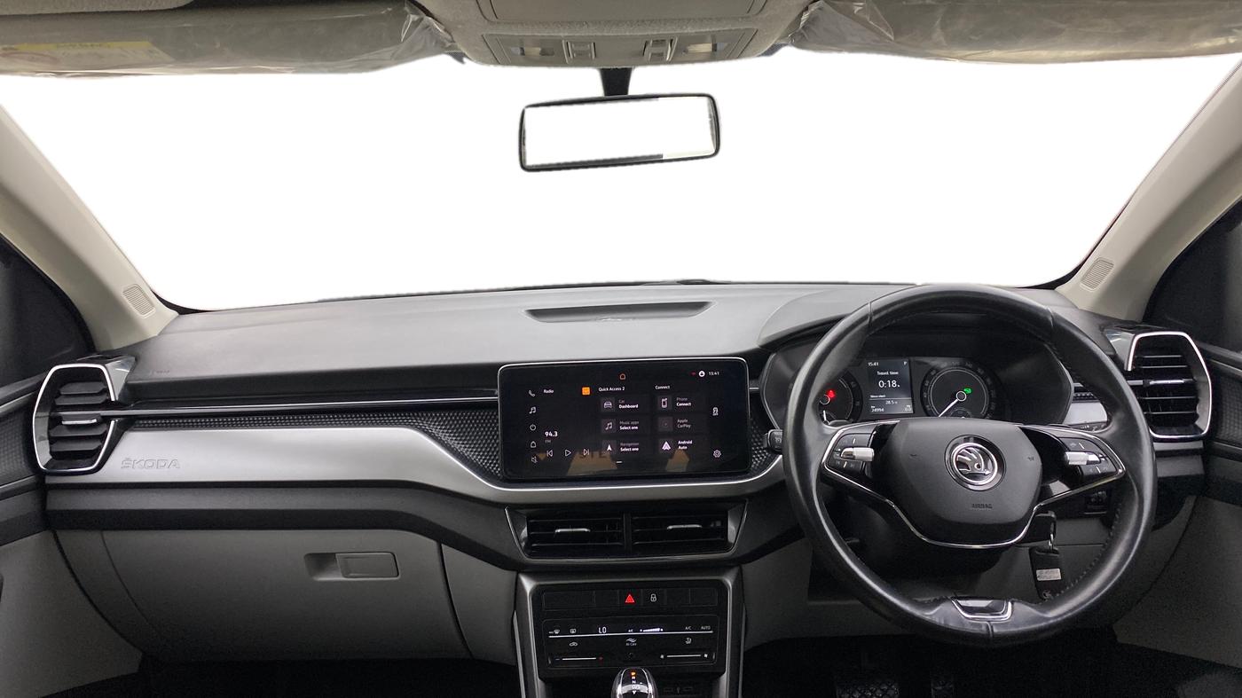 2022 Skoda KUSHAQ AMBITION 1.0L TSI AT, Petrol, Automatic, 24,994 km, Dashboard