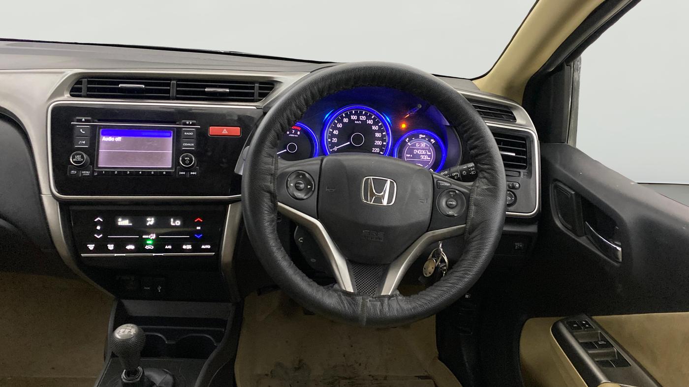 2015 Honda City 1.5L I-VTEC V MT, Petrol, Manual, 40,026 km, Steering Wheel Close Up