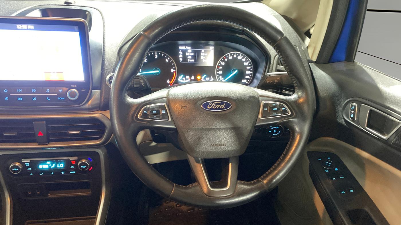 2020 Ford Ecosport TITANIUM 1.5L DIESEL, Diesel, Manual, 43,323 km, Steering Wheel Close Up