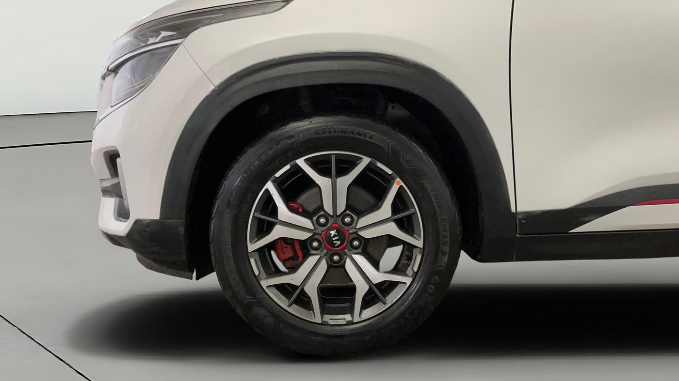 2019 KIA SELTOS GTX AT 1.4 PETROL DUAL TONE, Petrol, Automatic, 99,072 km, Left Front Wheel