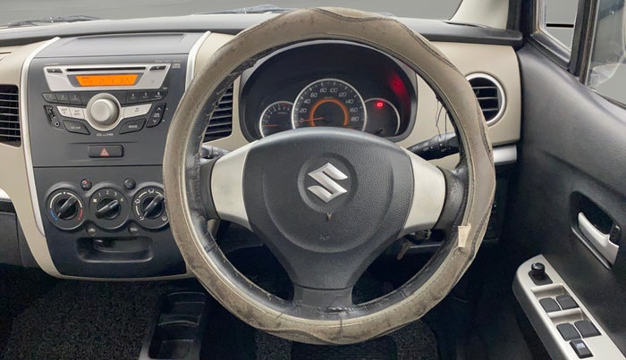 2014 Maruti Wagon R 1.0 VXI, Petrol, Manual, 52,834 km, Steering Wheel Close Up