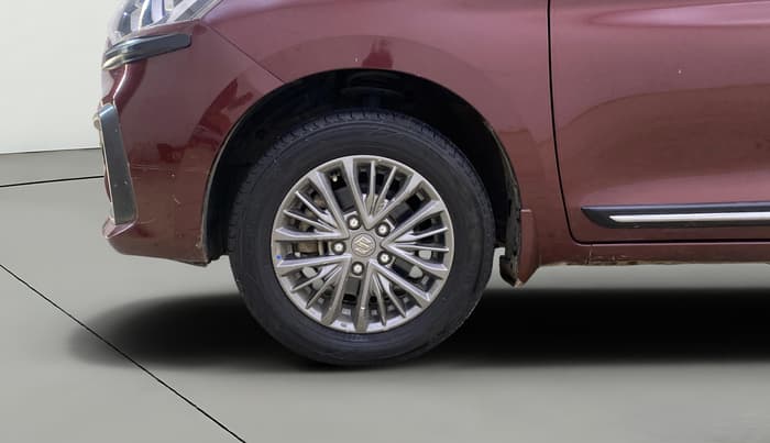 2021 Maruti Ertiga ZXI+ SHVS, Petrol, Manual, 62,252 km, Left Front Wheel