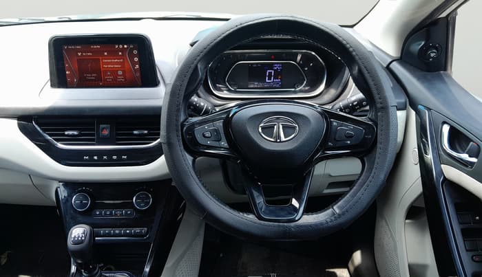 2021 Tata NEXON XZ PLUS (O) DIESEL, Diesel, Manual, 1,32,141 km, Steering Wheel Close Up