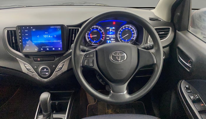 2021 Toyota Glanza G CVT, Petrol, Automatic, 21,415 km, Steering Wheel Close Up