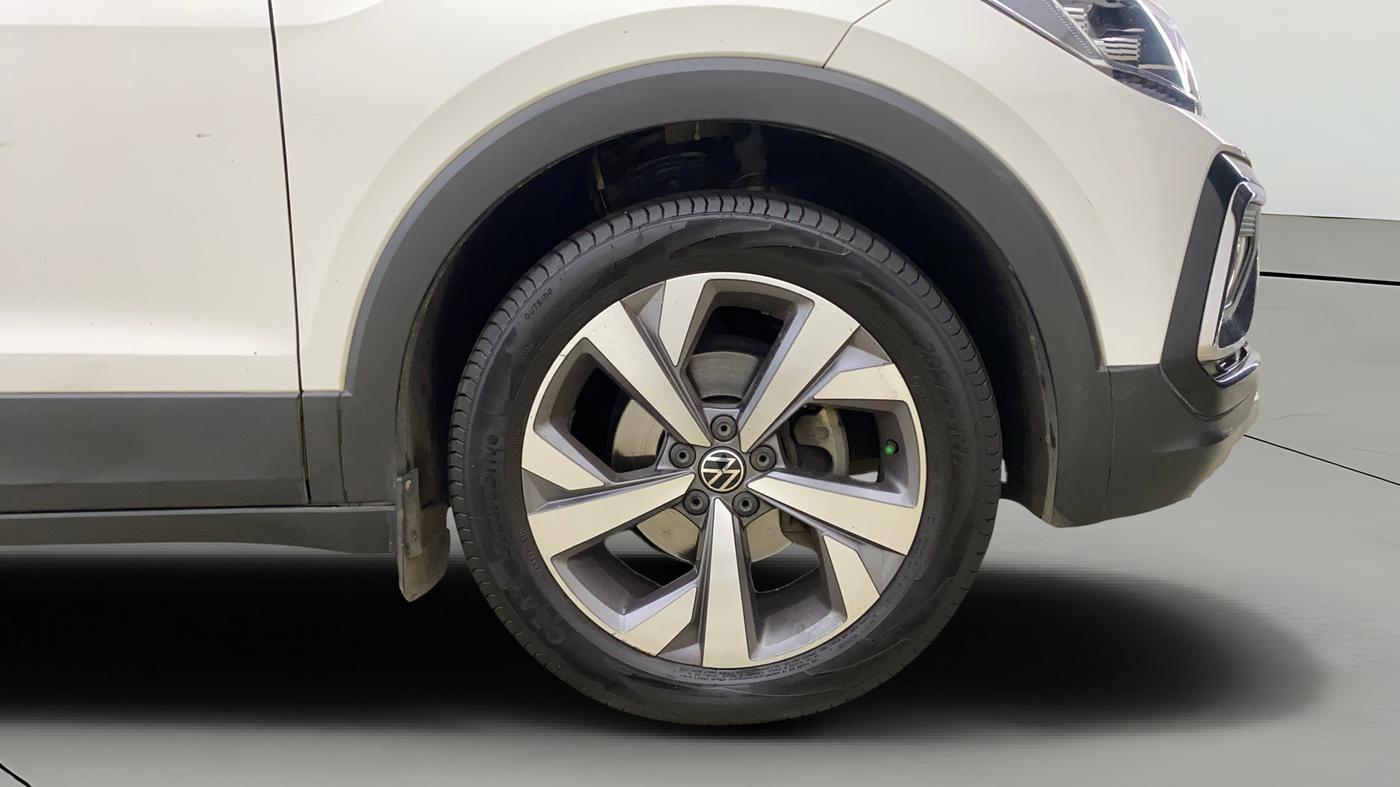 2022 Volkswagen TAIGUN TOPLINE 1.0 TSI MT, Petrol, Manual, 78,249 km, Right Front Wheel