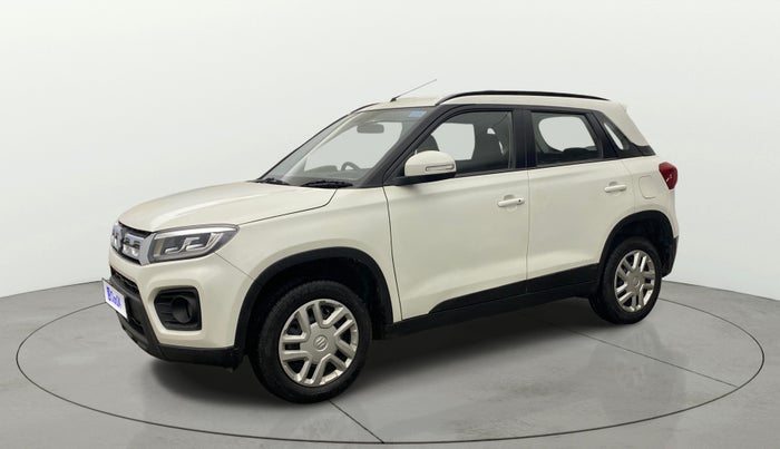 2022 Maruti Vitara Brezza VXI AT SHVS, Petrol, Automatic, 28,419 km, Left Front Diagonal